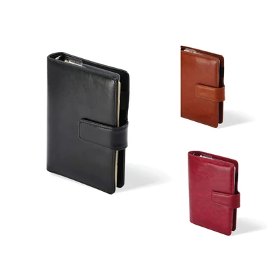 Mágneses záródású gyűrűs kalendárium, filofax - L méret